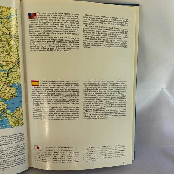 VINTAGE! 1996 DANMARK HARDCOVER BOOK - Picture 8 of 14